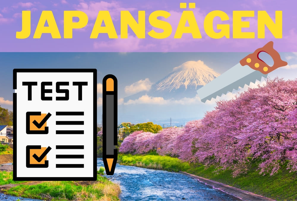 japansaegen test japansaegen test